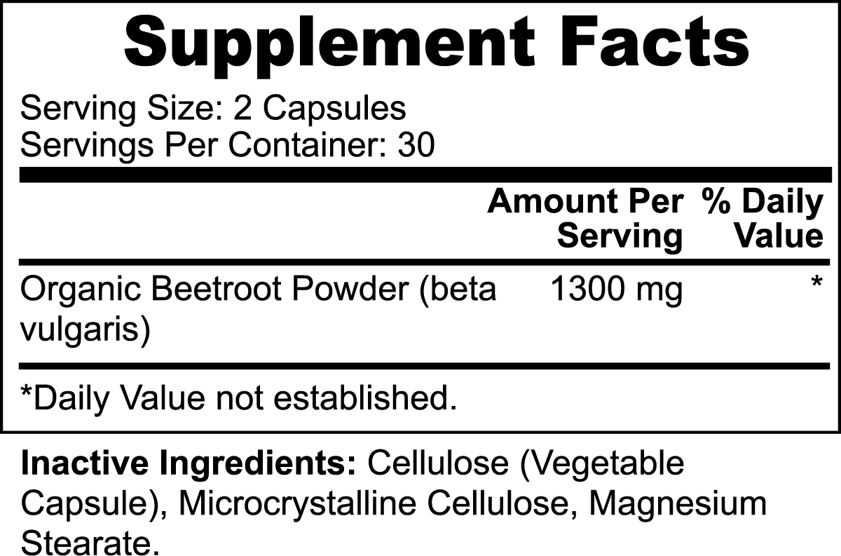 Beetroot Supplement